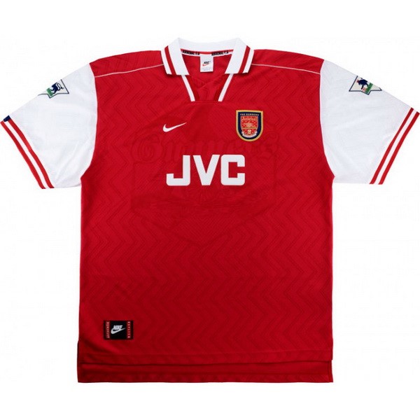 Maillot Football Arsenal Domicile Retro 1997 1998 Rouge